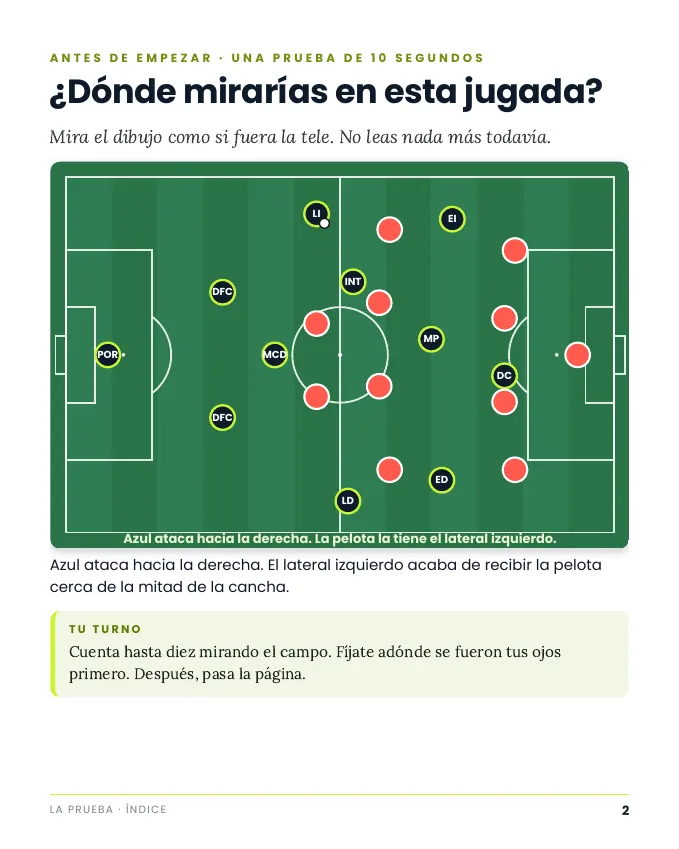 Página real: prueba visual ¿dónde mirarías?